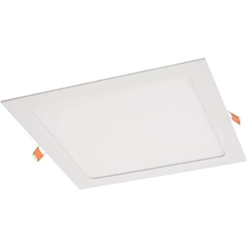 Jandei - 18W Square LED Downlight 4200K, Recessed Design for Home & Office
