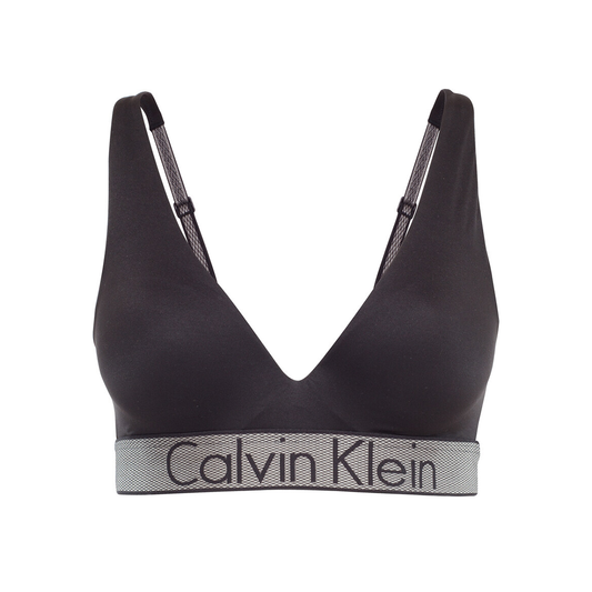 Calvin Klein Plunge Push Up Black Bra - Medaid International