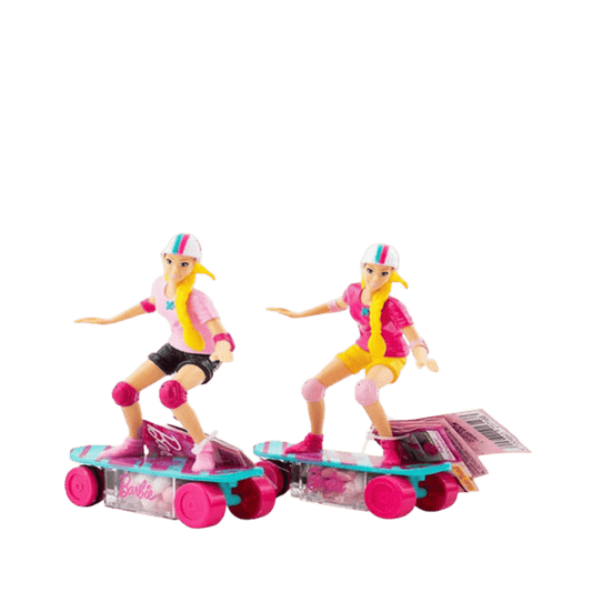BARBIE SKATEBOARD WITH CANDY (1 RANDOM$ - Medaid International