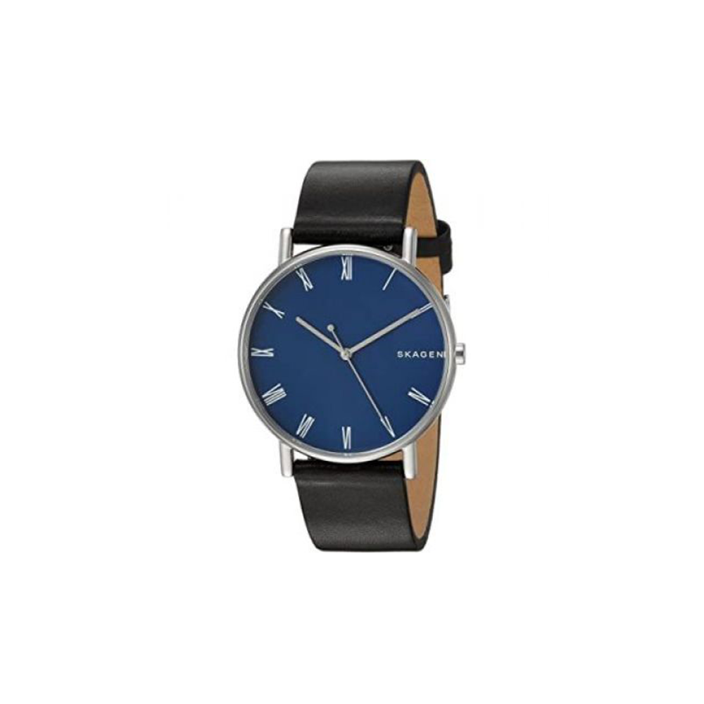 Skagen Men's Analogue Quartz Watch with Leather Strap - Medaid International