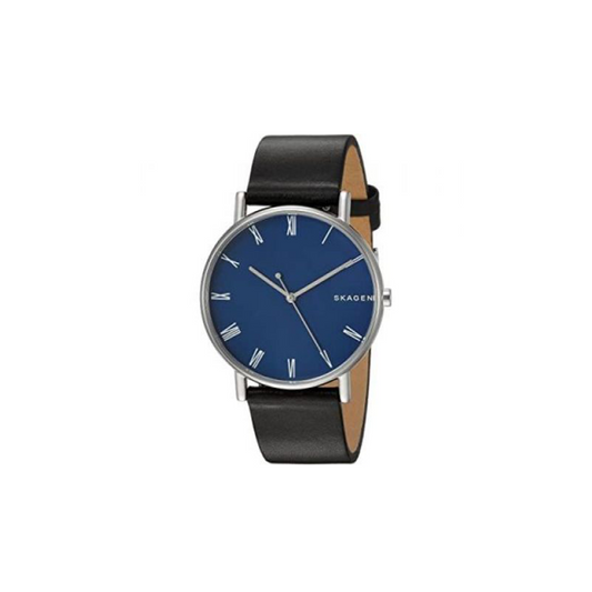 Skagen Men's Analogue Quartz Watch with Leather Strap - Medaid International