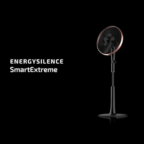 Cecotec - EnergySilence 1040 SmartExtreme Pedestal Fan, 28W DC Motor, 3 Speeds, Remote Control