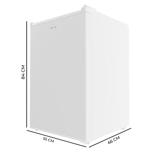 Cecotec - Compact 97L Vertical Freezer with Reversible Door & 3 Drawers