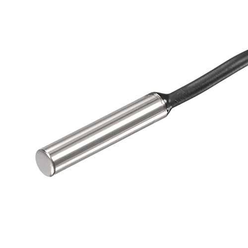 Uxcell - Digital Thermometer -50 to 110°C, 10K Temperature Gauge, 1m NTC Probe