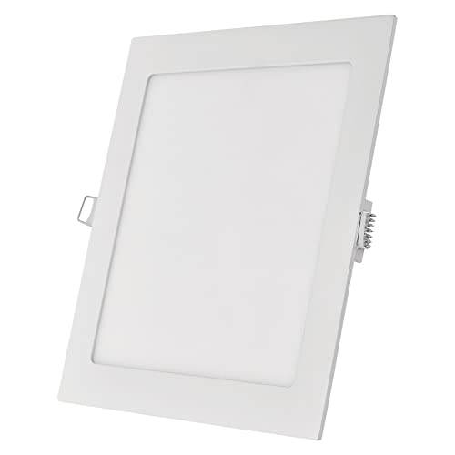 Emos - 12.5W Recessed LED Panel Light, 1050 lm, Extra Flat, 17 cm Diameter