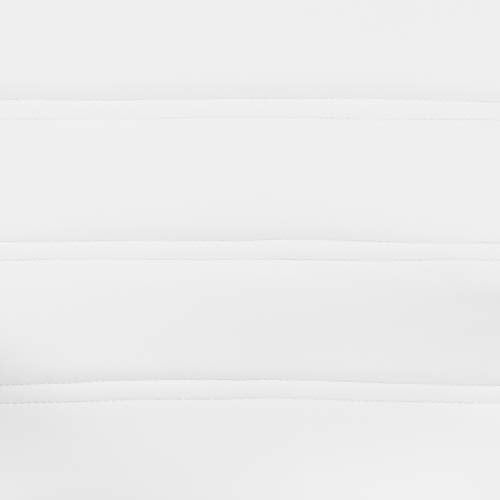 Flash Furniture Whitney High-Back Swivel LeatherSoft Desk Chair with Padded Seat and Armrests, Adjustable Height Padded Office Chair, White/Chrome - Medaid International