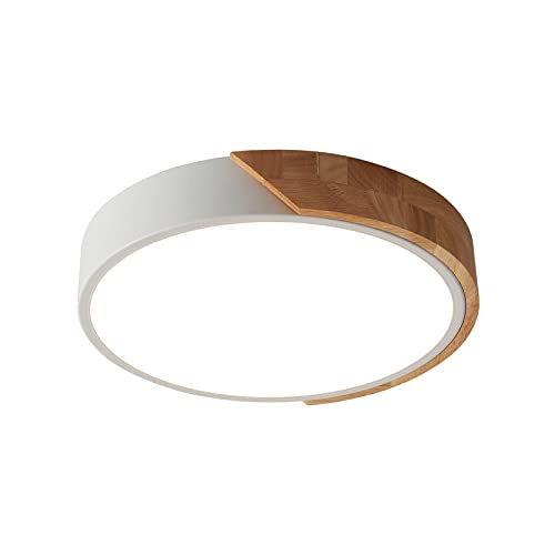 Schindora 24W LED Ceiling Light - Neutral White 4500K, 1600 Lumens, Modern Round Design, 30 cm Diamete