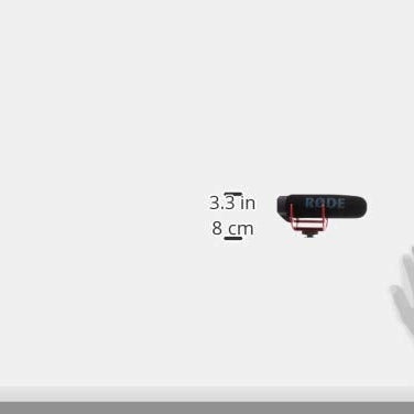 RØDE - VideoMic GO Lightweight On-Camera Shotgun Microphone for Filmmaking