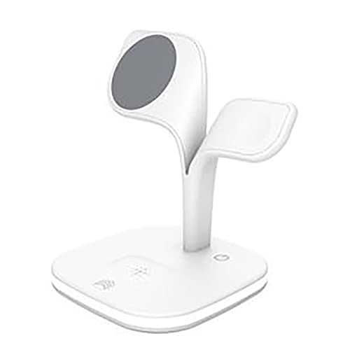 LZFuiop - 3 In 1 Wireless Charger Holder for Phone, Watch & Earbuds, Fast Charging
