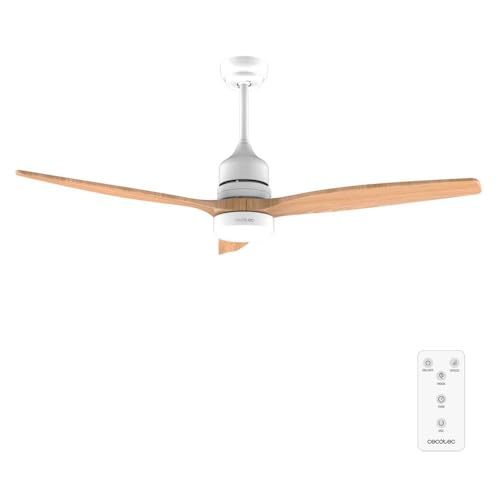 Cecotec - Ceiling Fan with Light, 40W DC Motor, Remote Control, Timer
