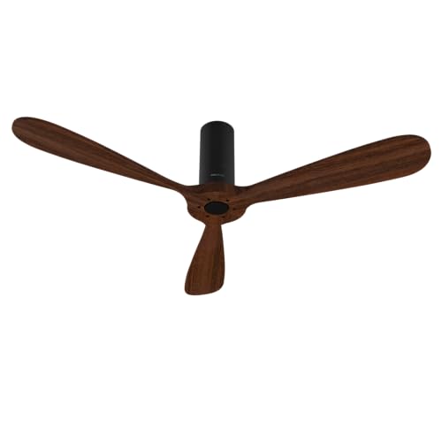 Cecotec - WiFi Ceiling Fan with Remote, 52" Diameter, 3 Blades, IP44