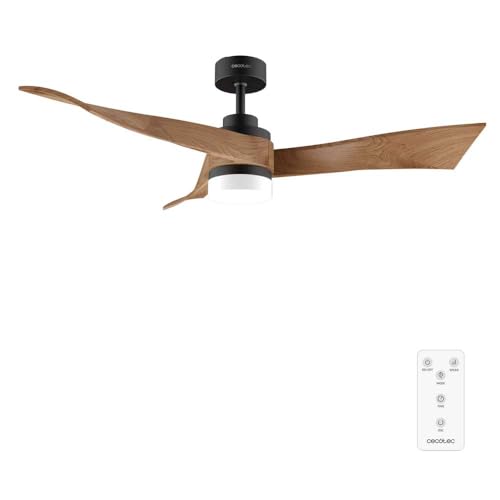 Cecotec - Ceiling Fan with EnergySilence Aero Light, 40W, 132cm, Remote Control