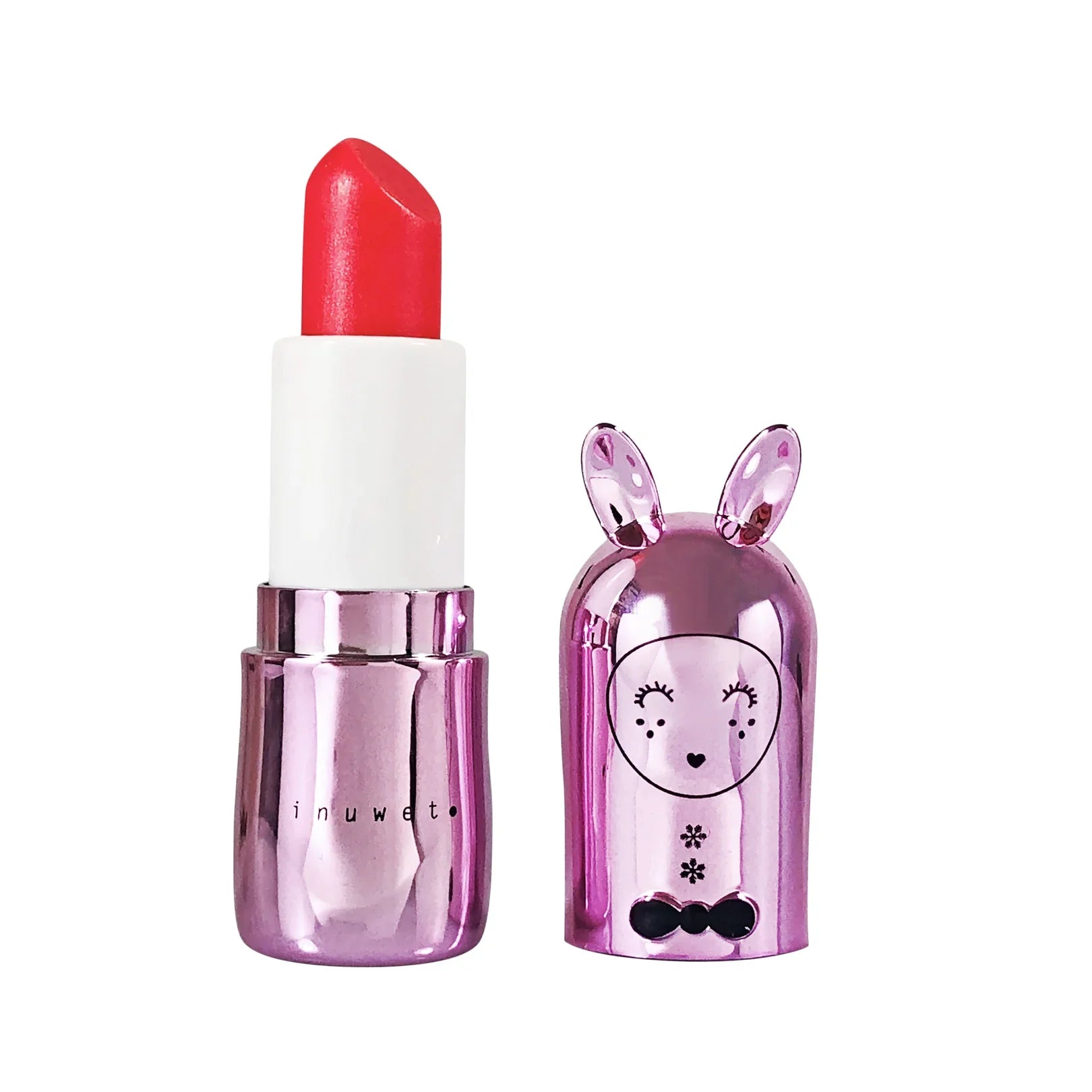 Inuwet - Deluxe Metal Lip Balm Raspberry Sorbet 3.5g - Medaid International