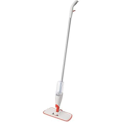 AWH Floor Cleaning Spray Mop – Lightweight & Durable Mop with 360° Swivel Head, Refillable Bottle, and Removable Microfiber Cleaning Pad – Ideal for Hardwood, Tile, Laminate, - Assorted Color - Medaid International