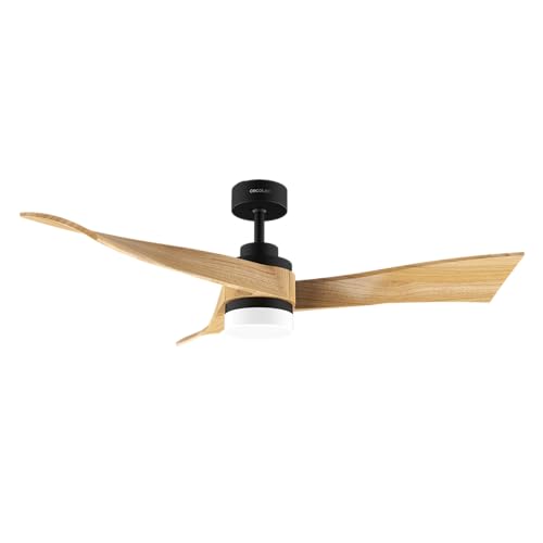 Cecotec - Ceiling Fan with EnergySilence, 40W DC Motor, 6 Speeds, LED Light