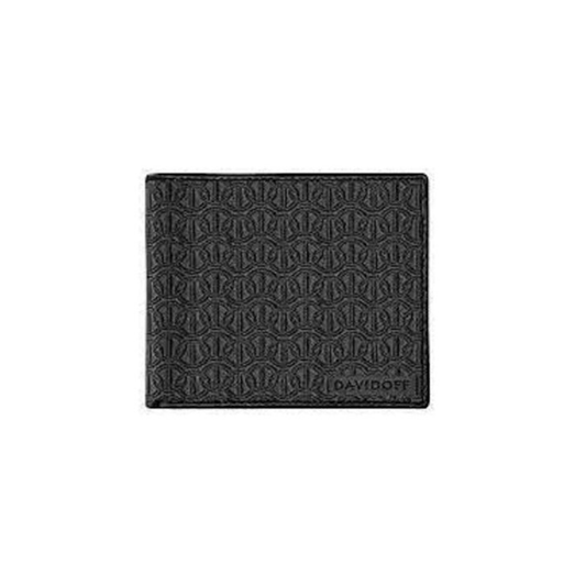 Davidoff Zino Collection 6CC Black Wallet - Medaid