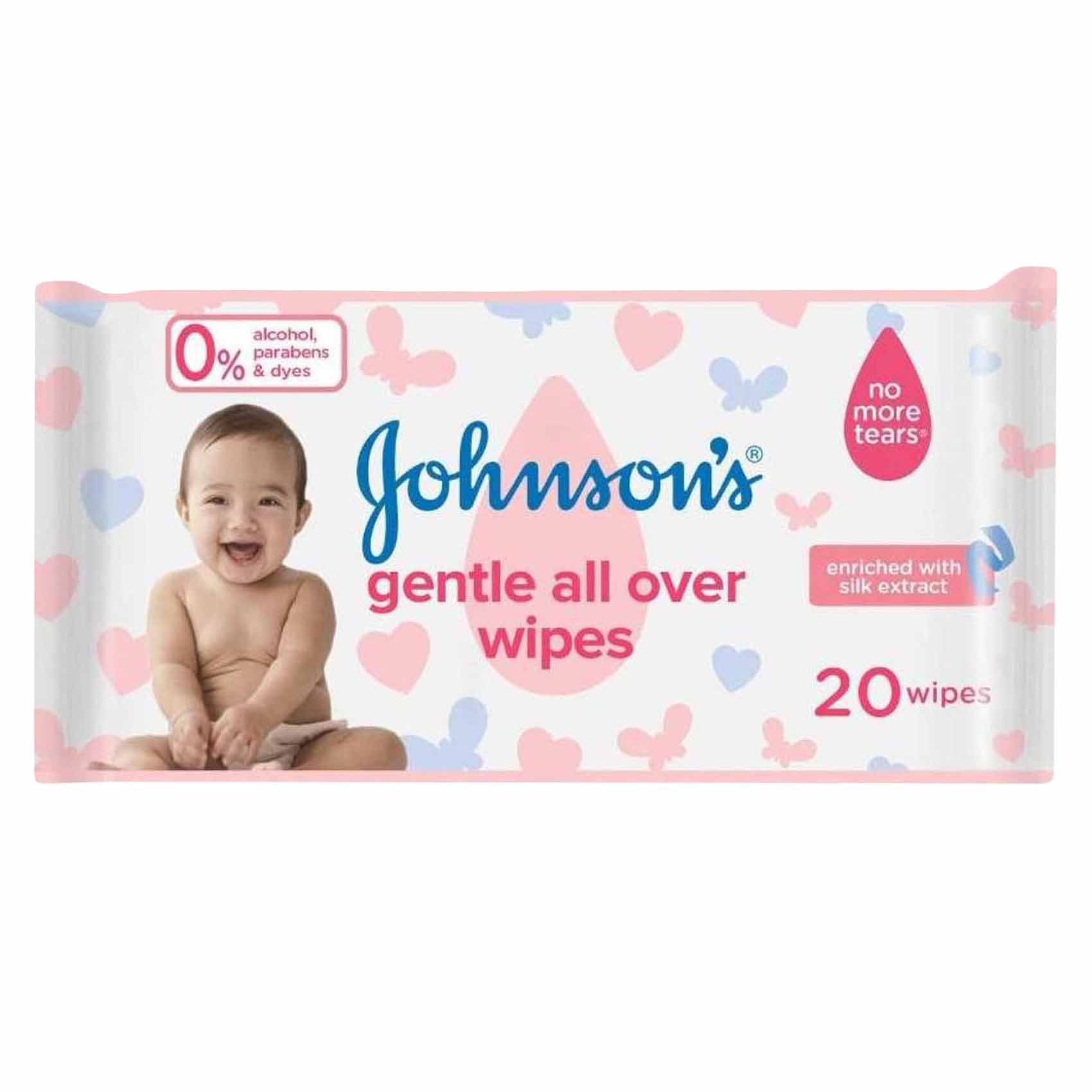 Johnson's Baby Wipes Gentle All Over - Medaid