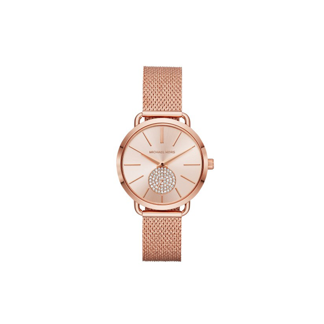 Michael Kors Portia Rose Gold-Tone Watch - Medaid International