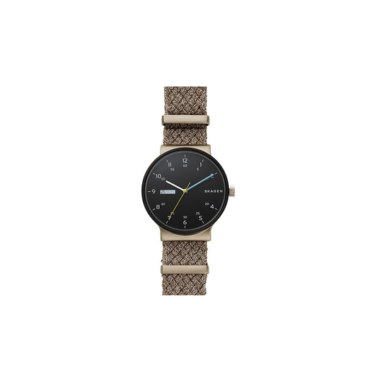 Skagen Ancher Brown Synthetic Strap - Medaid International