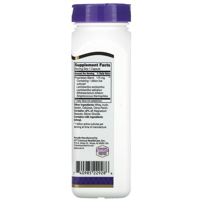 21st Century, Acidophilus Probiotic Blend, 150 Capsules - Medaid