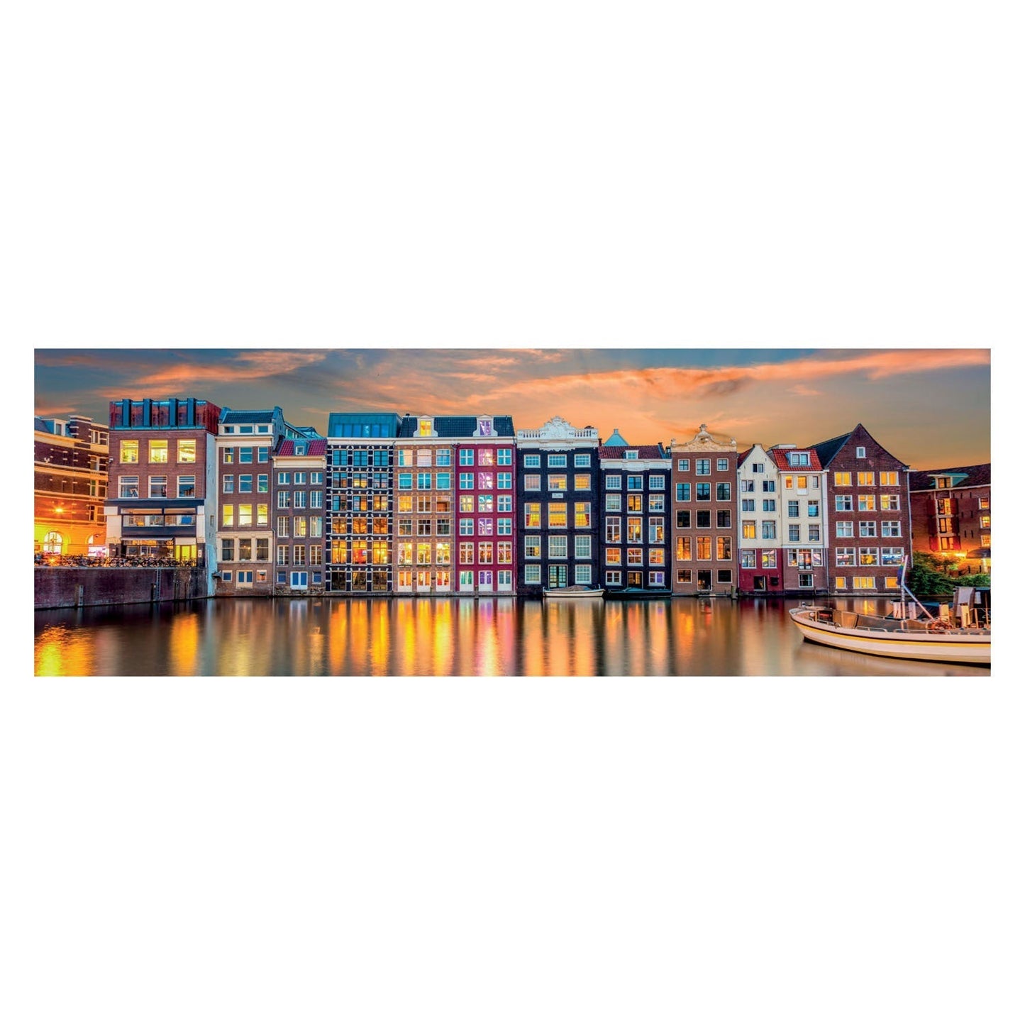 Puzzle Collection Panorama - Bright Amsterdam - Medaid International