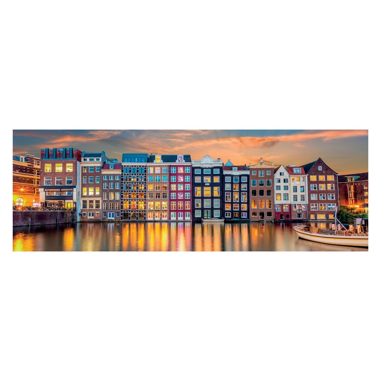 Puzzle Collection Panorama - Bright Amsterdam - Medaid International