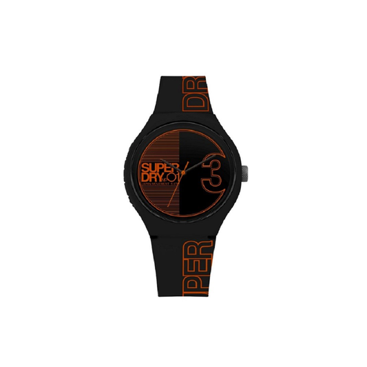 Superdry Urban Xl Fusion Black/Orange Watch - Medaid International