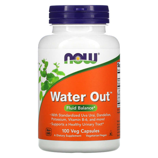 NOW Foods, Water Out, Fluid Balance, 100 Veg Capsules - Medaid International