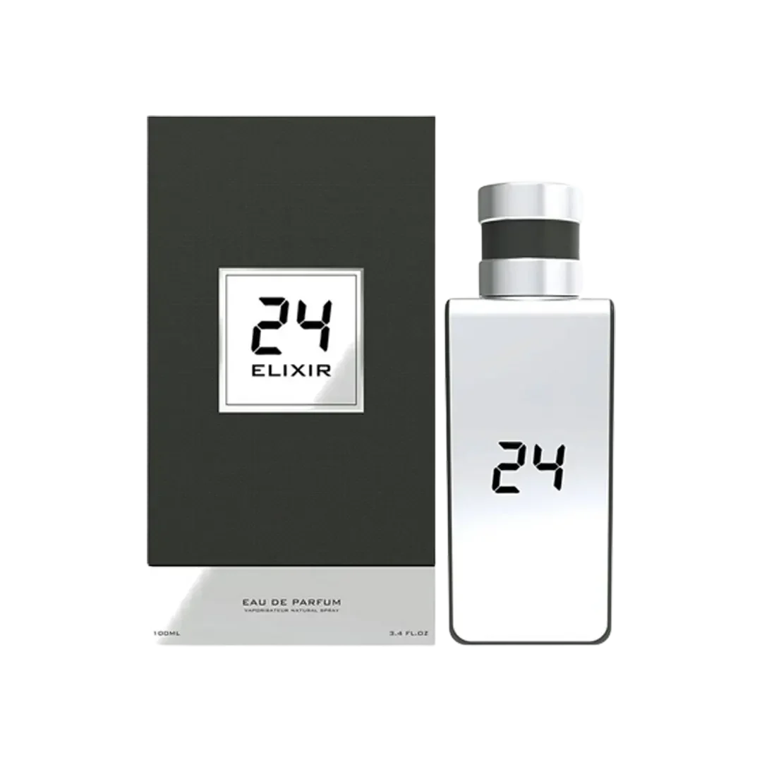 24 Elixir Platinum Eau De Parfum Pour Homme & Femme - 100ml - Medaid