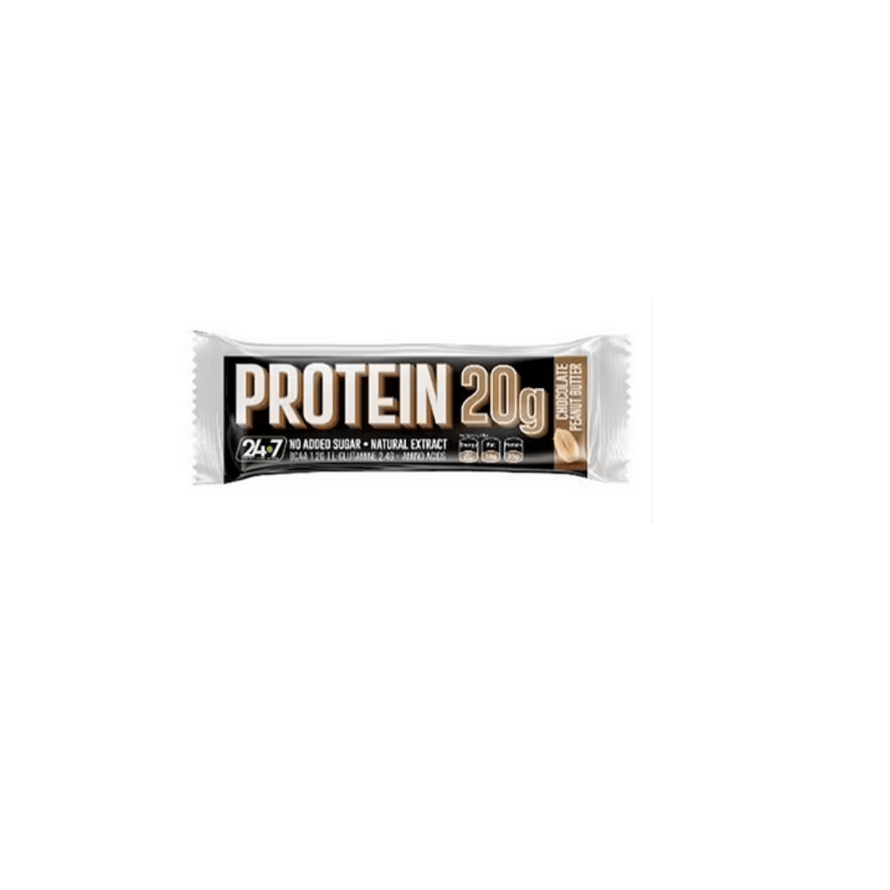 24.7 Protein Bar 20 g Chocolate Peanut Butter - 50 g - Medaid - Lebanon