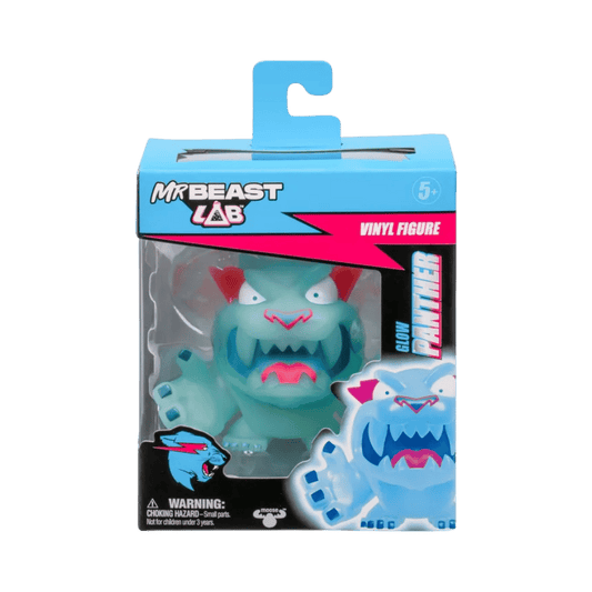MRBEAST LAB VINYL FIGURE GLOW PANTHER By Moose Toys - Medaid International