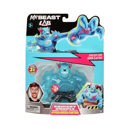 MRBEAST LAB W1 STRETCH HERO HYPERCHARGED PANTHER By Moose Toys - Medaid International