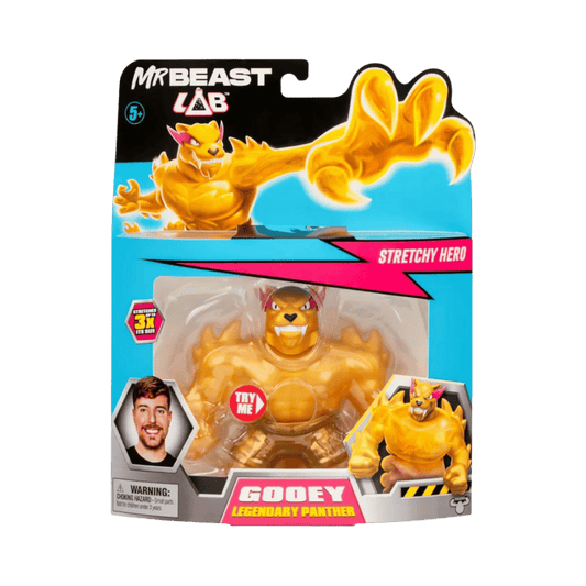 MRBEAST LAB W1 STRETCH HERO LEGENDARY PANTHER By Moose Toys - Medaid International
