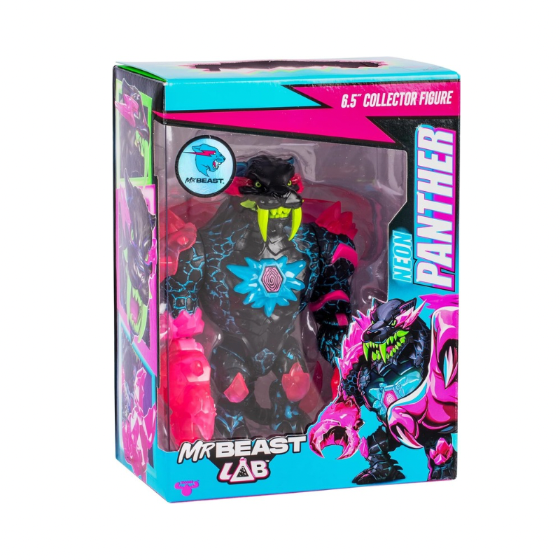 MRBEAST LAB W2 COLLECTOR FIGURE NEON PANTHER - Medaid International