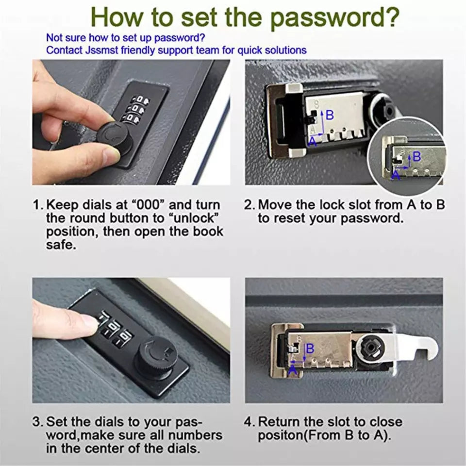 Dictionary Book Hidden Money Box - Medaid International