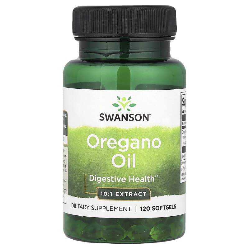 Swanson, Oregano Oil, 150 mg, 120 Softgels - Medaid International