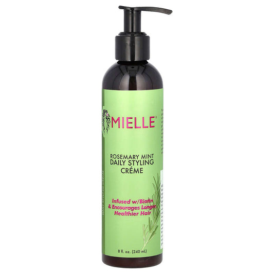 Mielle, Daily Styling Creme, Rosemary Mint, 8 fl oz (240 ml) - Medaid International