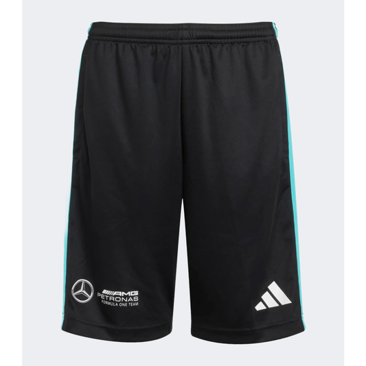Adidas Mercedes AMG Petronas Formula One Team Dna Kids-Boys Motor-Sport Short Black/White - Medaid International