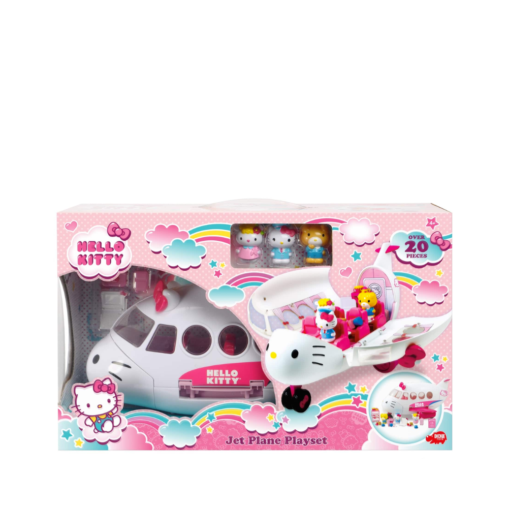 Hello Kitty Jet Plane Playset by Dickie - Medaid International