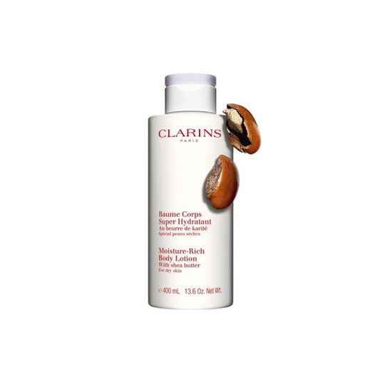 Clarins Moisture-Rich Body Lotion, Beurre De Karite - Medaid