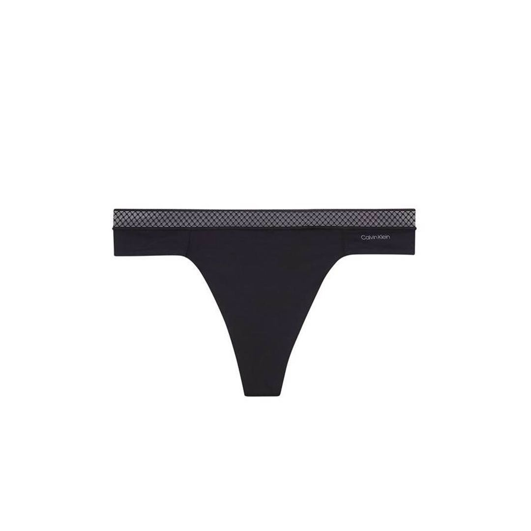 Calvin Klein Seductive Comfort Black Thong - Medaid International