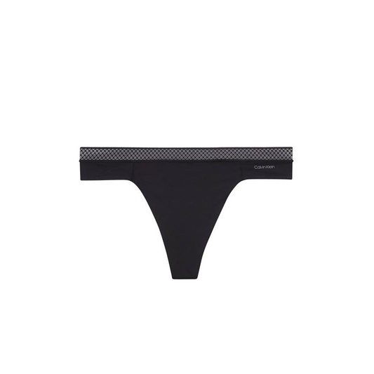 Calvin Klein Seductive Comfort Black Thong - Medaid International