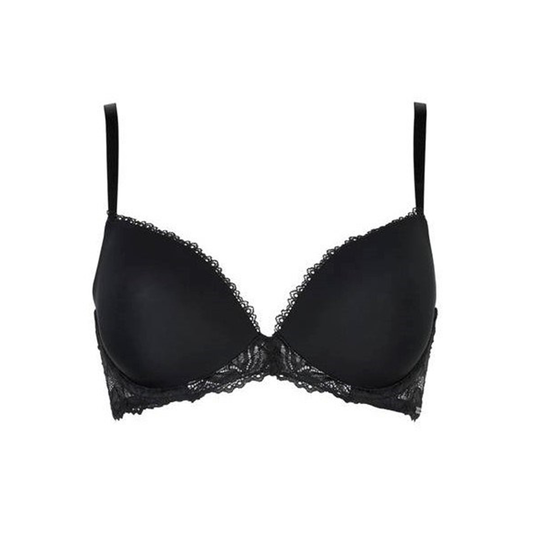Calvin Klein Seductive Comfort Black Lace Bra - Medaid International