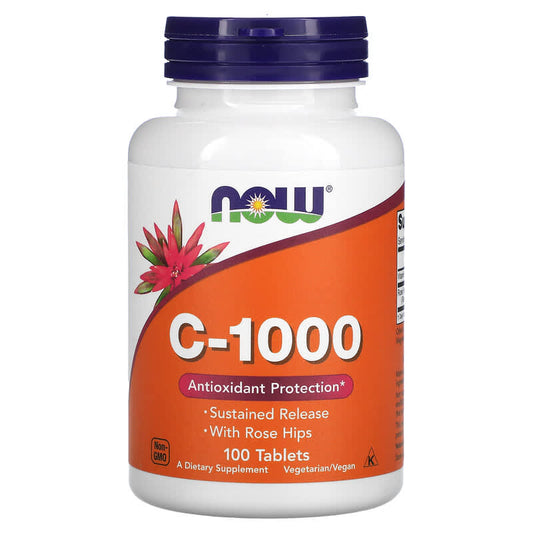 NOW Foods, C-1000, 100 Tablets - Medaid International