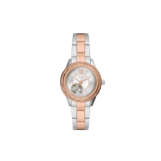 Fossil Stella Automatic Two-Tone Stainless Steel Watch - Medaid International