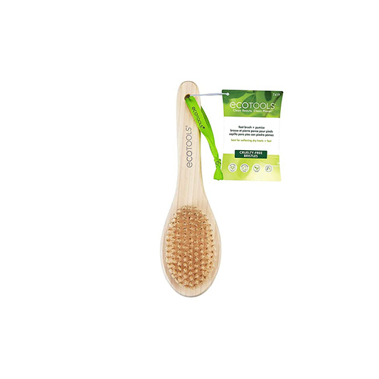 EcoTools Bristle & Pumice Stone Foot Brush - Medaid