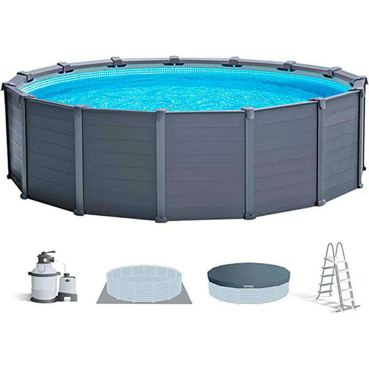 Graphite Gray Panel Set D 4.78 X 1.24M W Sand Filter Pump - Medaid International