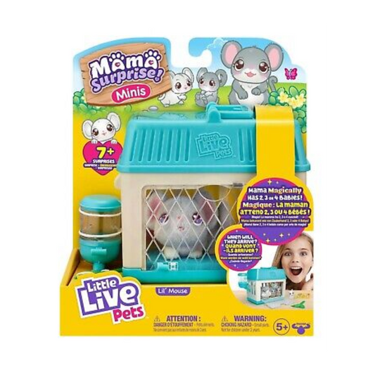 Little Live Pets Mama Suprise Minis S2 Mini Playset Lil Mouse By Moose Toys - Medaid International