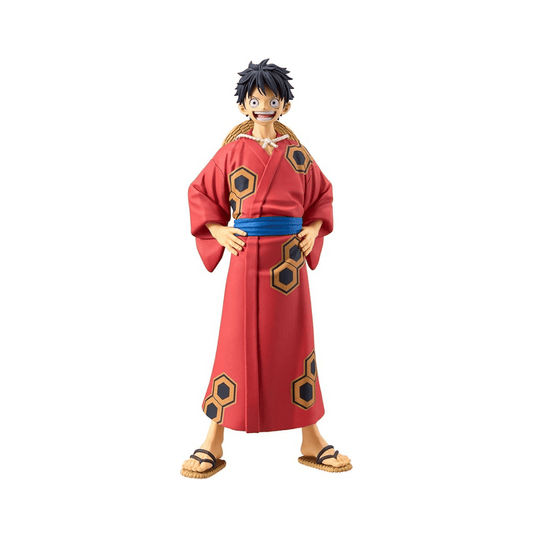 One Piece Figure DXF Wano Country Luffy Yukata Figure By Banpresto - Medaid International