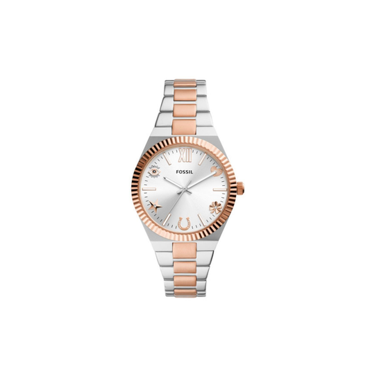 Fossil Scarlette Three-Hand Two-Tone Stainless Steel Watch - Medaid International